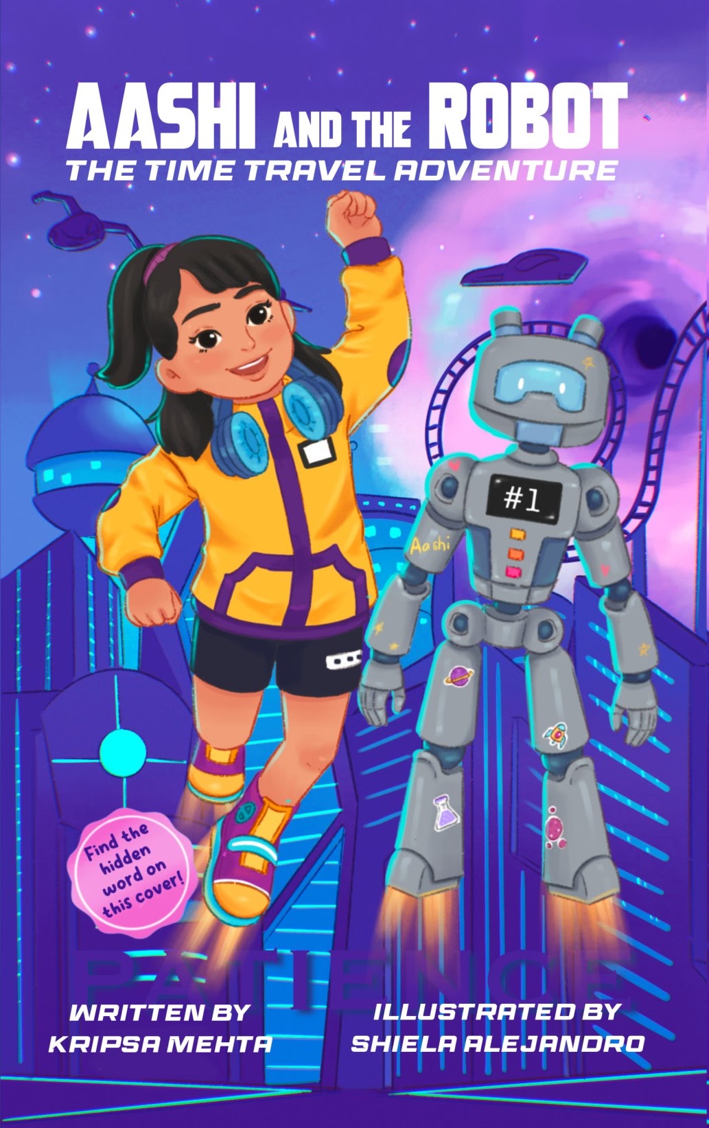 Aashi and the Robot: The Time Travel Adventure book cover