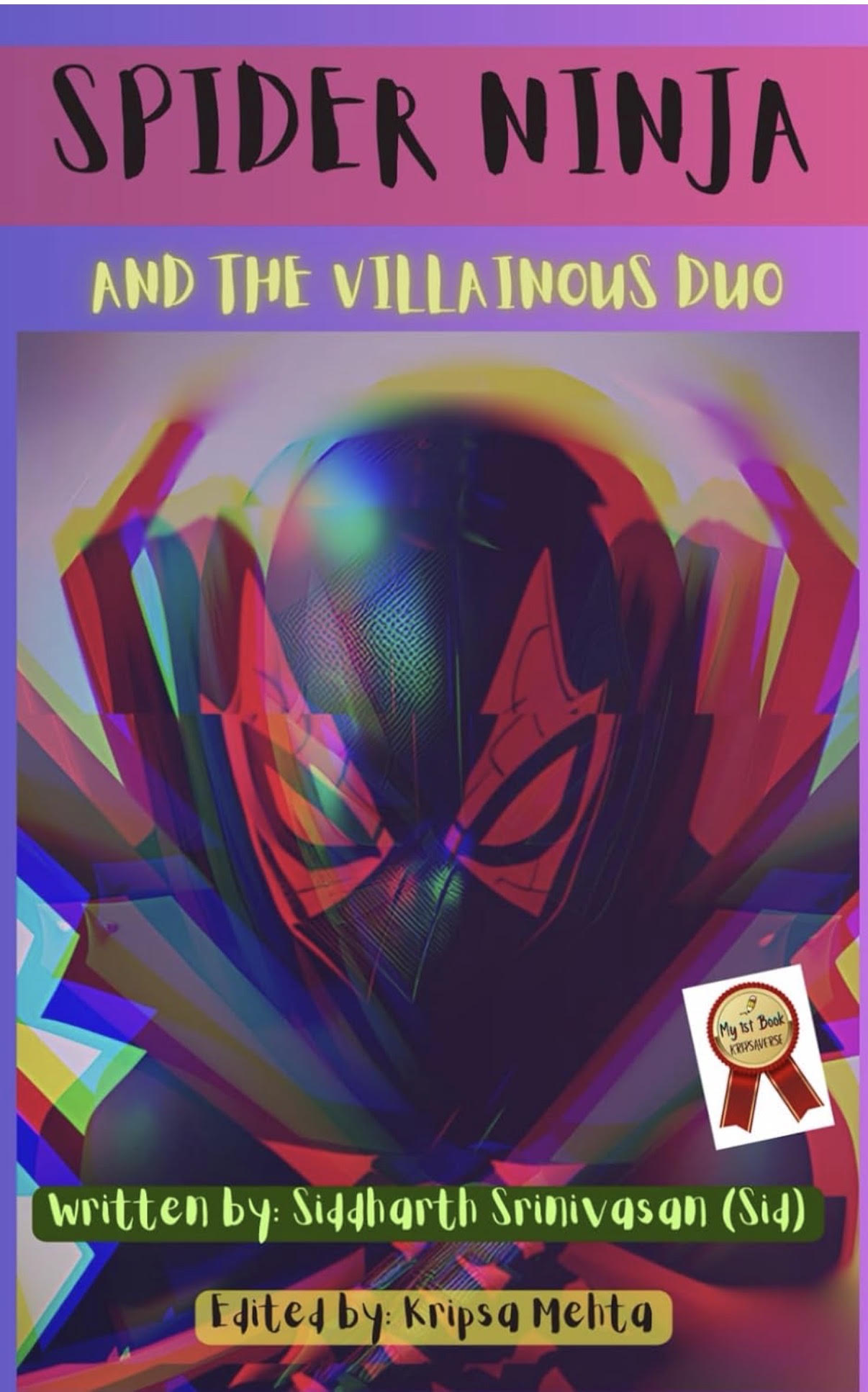 Spider Ninja and the Villainous Duo book cover
